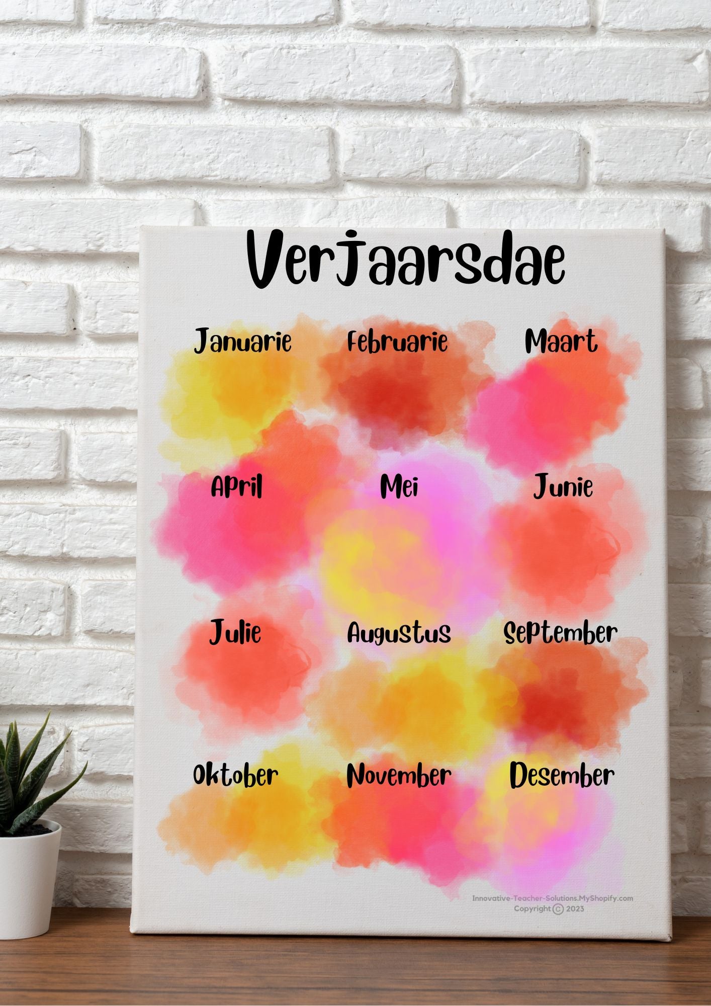 A3 Birthday Posters (Afrikaans & English) (PDF)