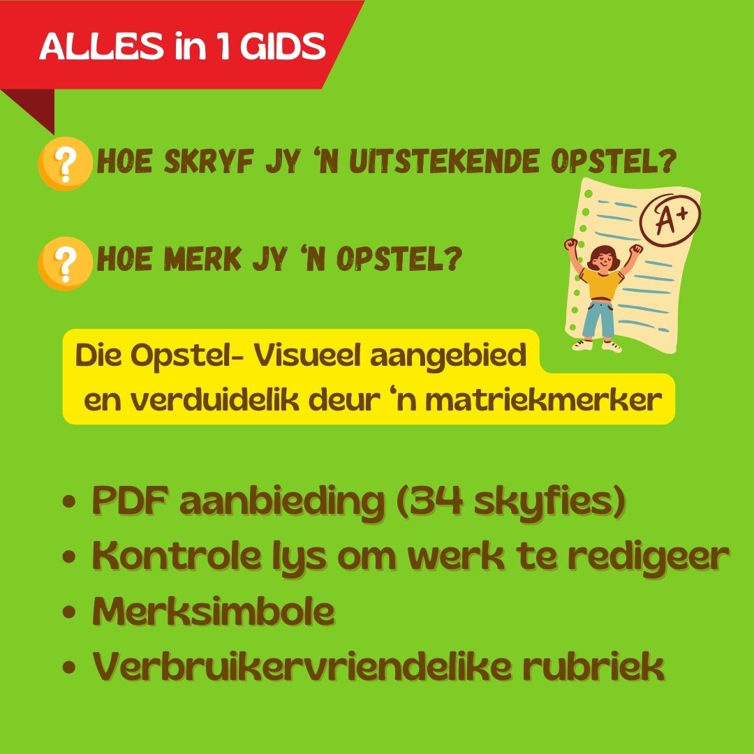 Alles-in-een opstelgids vir sukses Gr. 8-12 (Pdf_