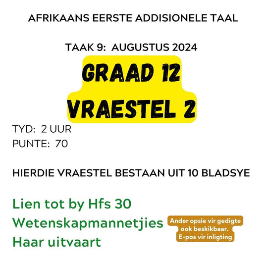 2024 Prelim Vraestel 2 (Lien tot by hfs 30, Wetenskapmannetjies / Haar uitvaart)