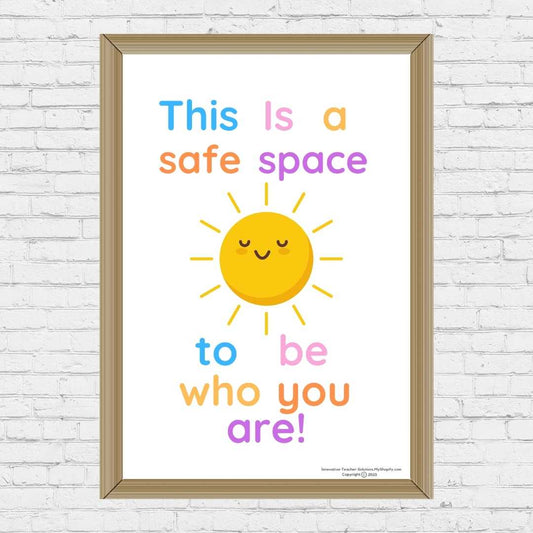 A3 Safe Space (Afrikaans & English)