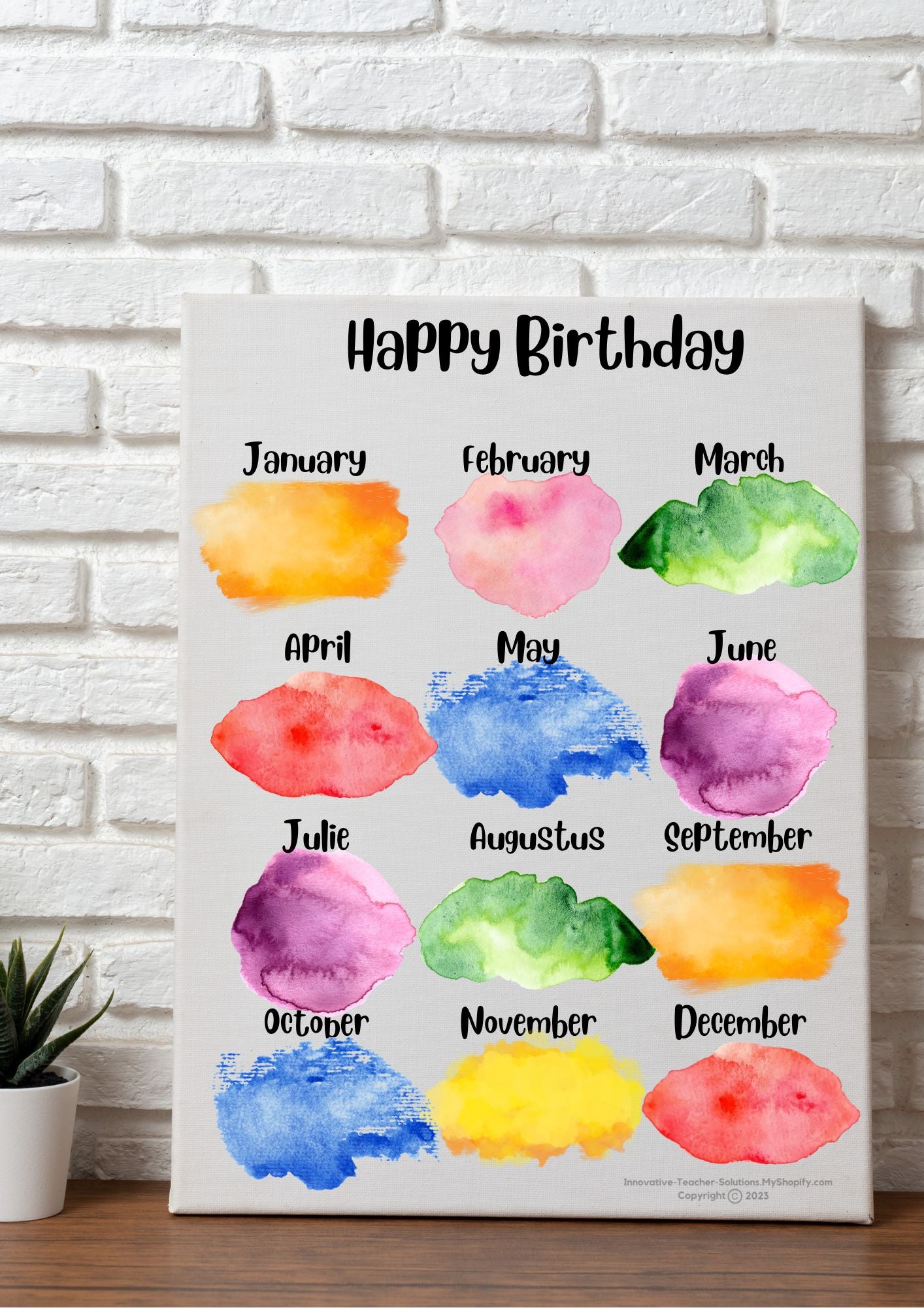 A3 Birthday Posters (Afrikaans & English) (PDF)