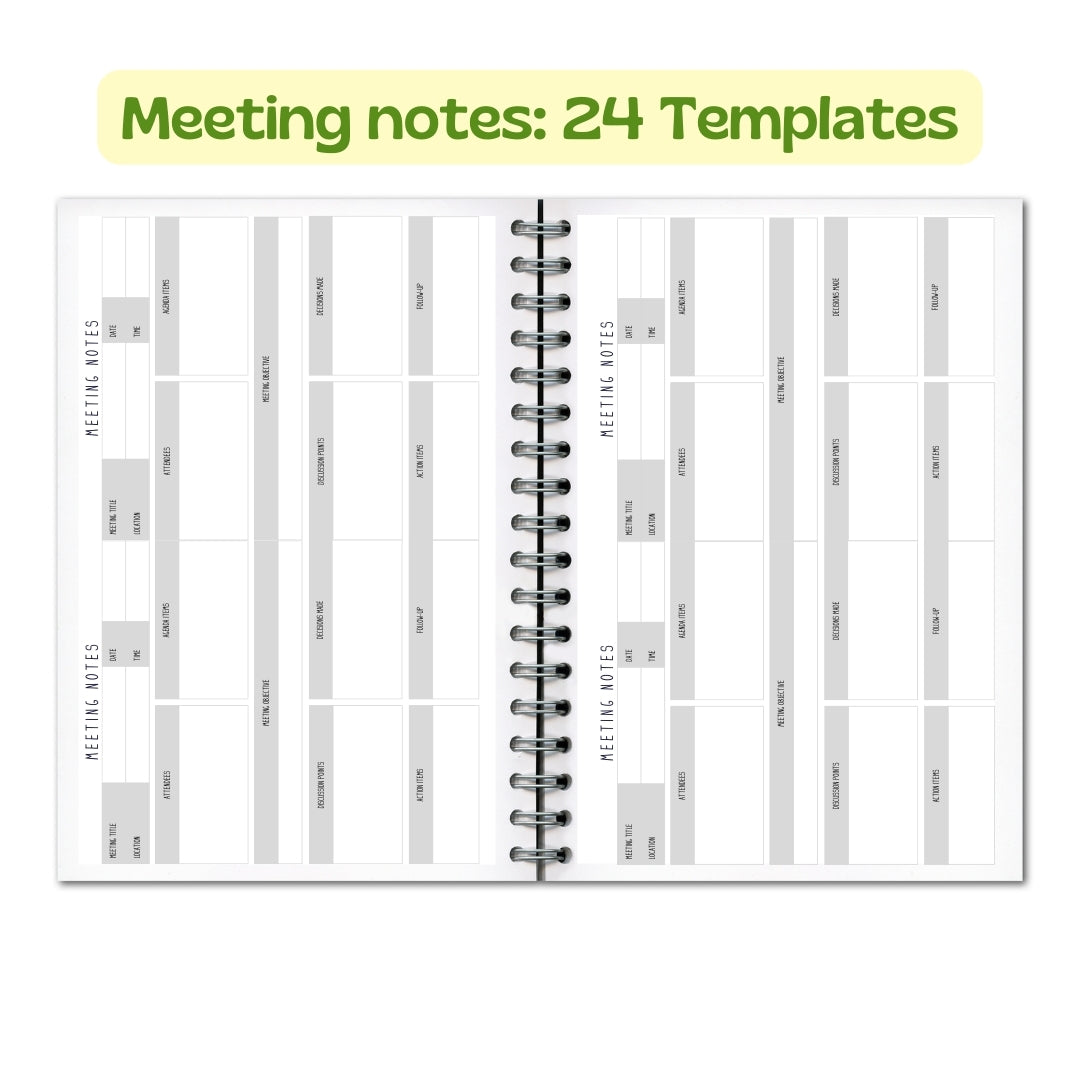Daily Planner for High School Teachers Template 2025 (Not a physical item)