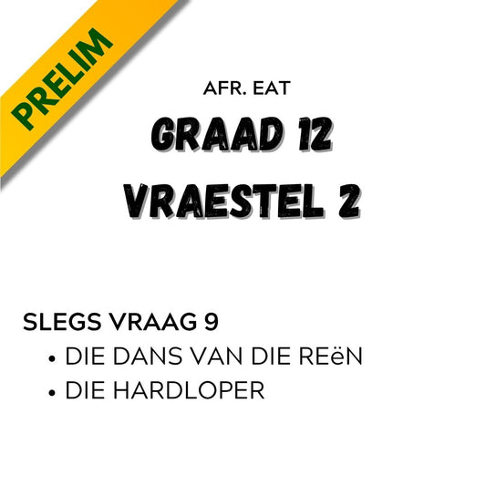 2026 Gr. 12 PRELIM Vraestel 2 Afrikaans EAT Doc (Slegs gedigte: uit 35)